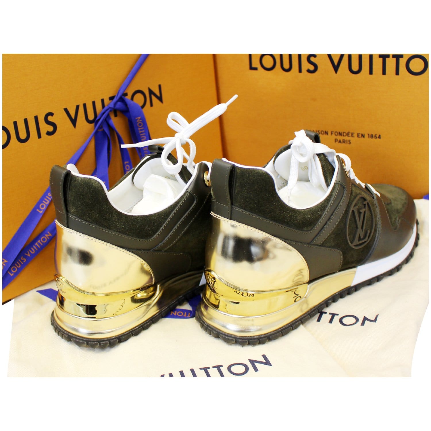 Louis Vuitton Runaway Leather Sneakers