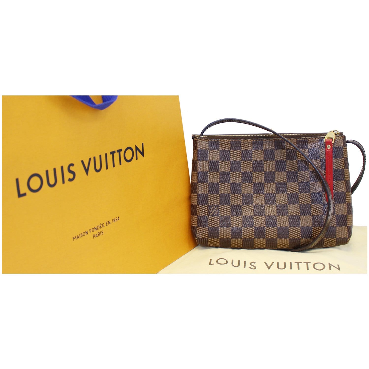 Twist crossbody bag Louis Vuitton Brown in Wicker - 34434743