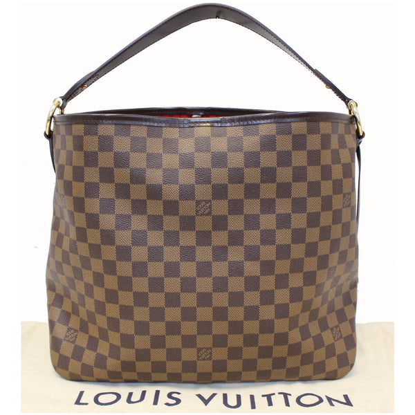 LOUIS VUITTON Delightful MM Damier Ebene Hobo Shoulder Bag-US