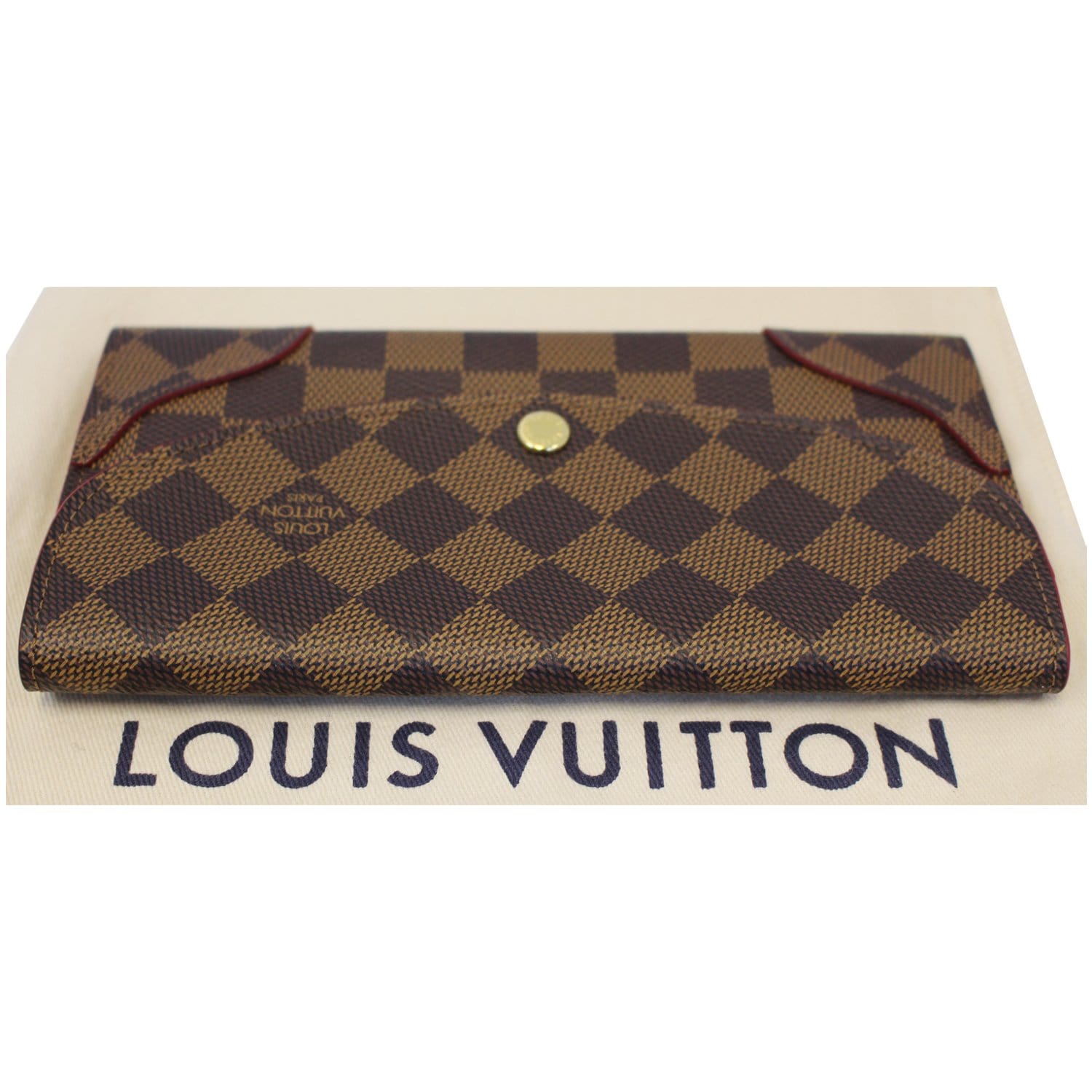 Louis Vuitton Damier Ebene Caissa Wallet QJADGD4VPB000