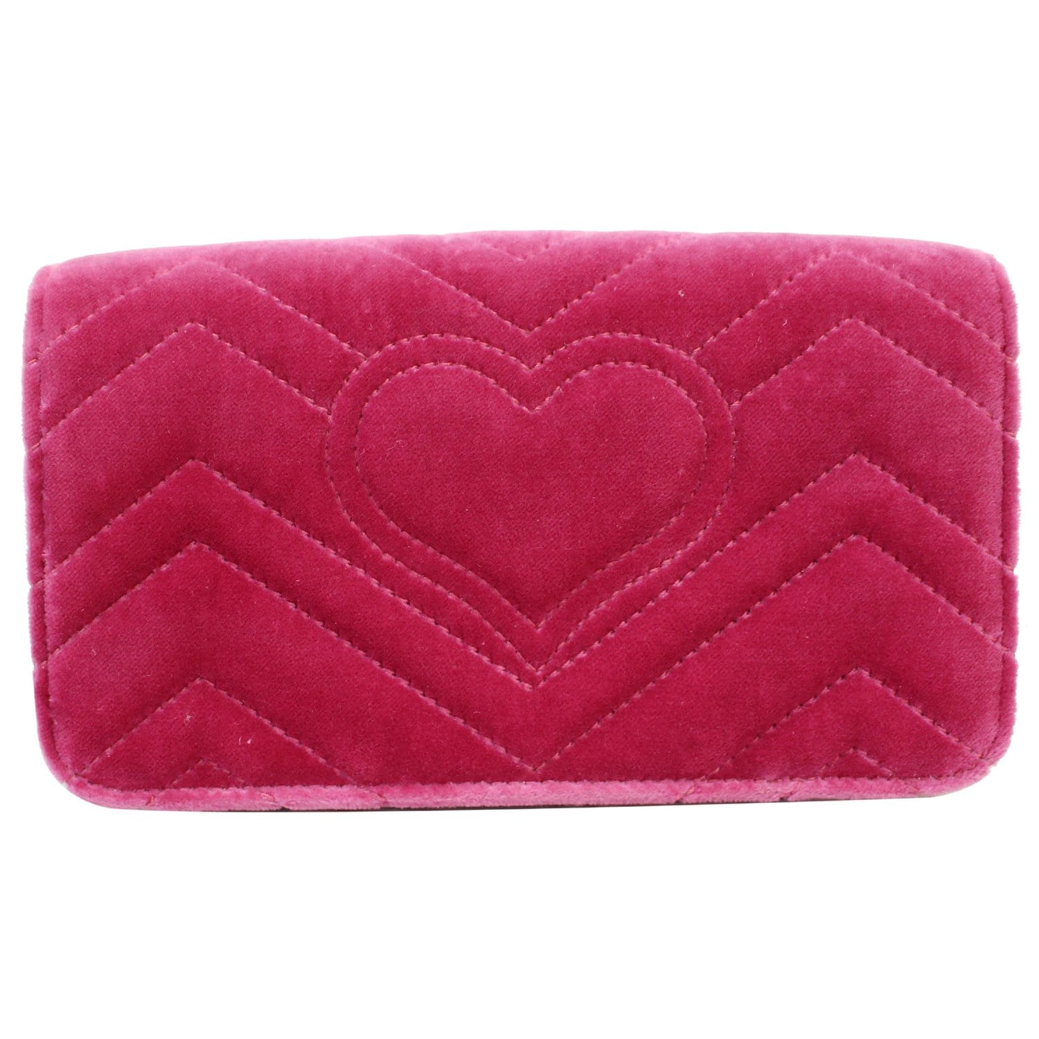 Gucci Velvet Matelasse Pearl Love Embroidered GG Marmont Card Case Wal -  MyDesignerly