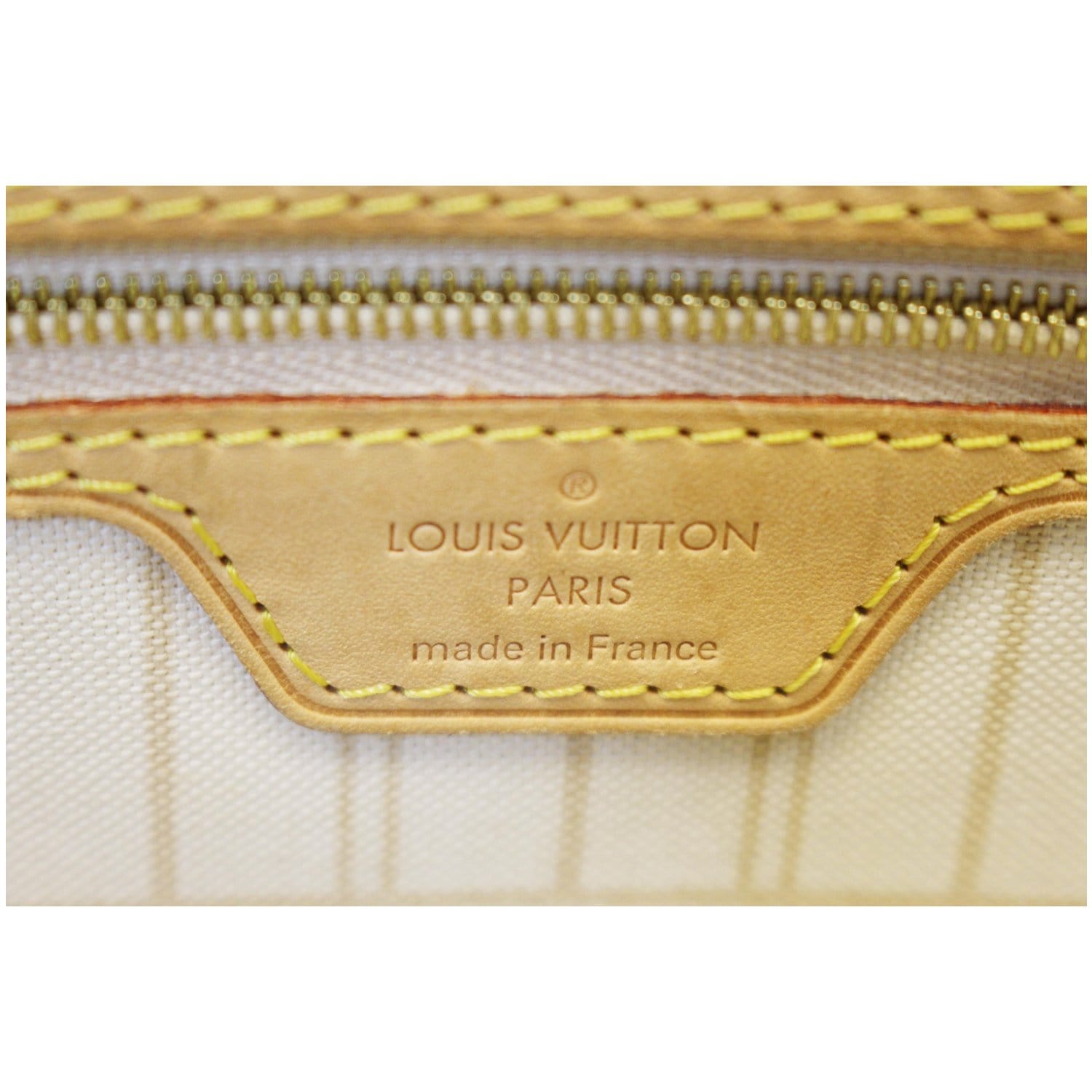 White Louis Vuitton Damier Azur Neverfull PM Tote Bag – Designer Revival