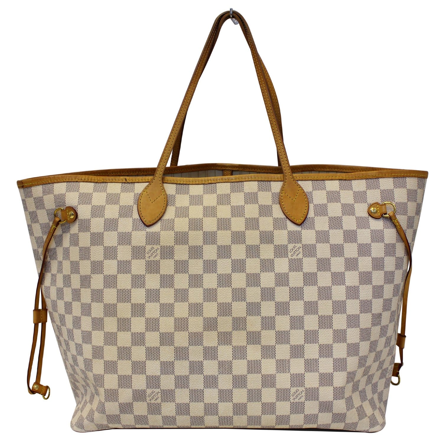 Louis Vuitton Damier Azur Neverfull GM Tote bag Leather ref.315899 - Joli  Closet
