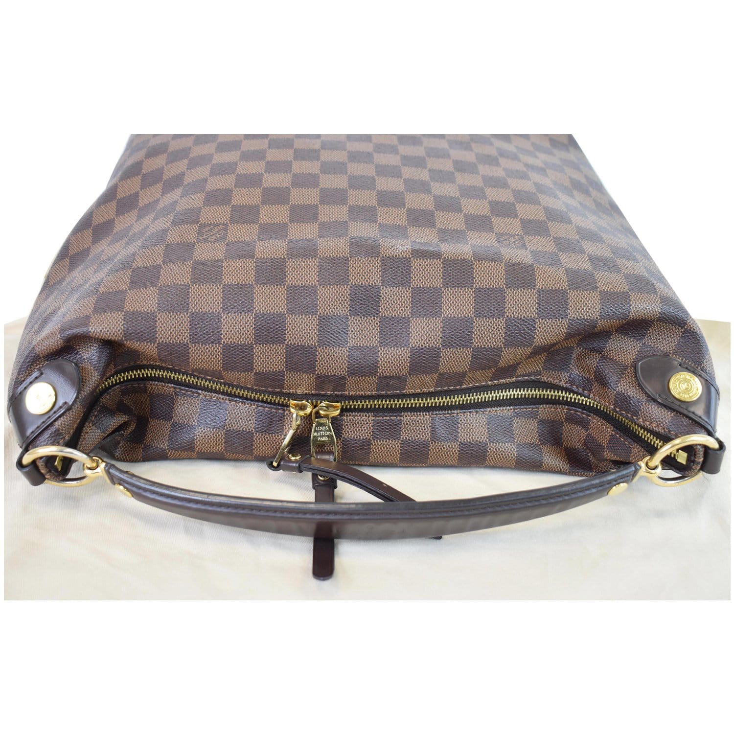 Louis Vuitton Damier Ebene Duomo Hobo - Brown Handle Bags, Handbags -  LOU780036