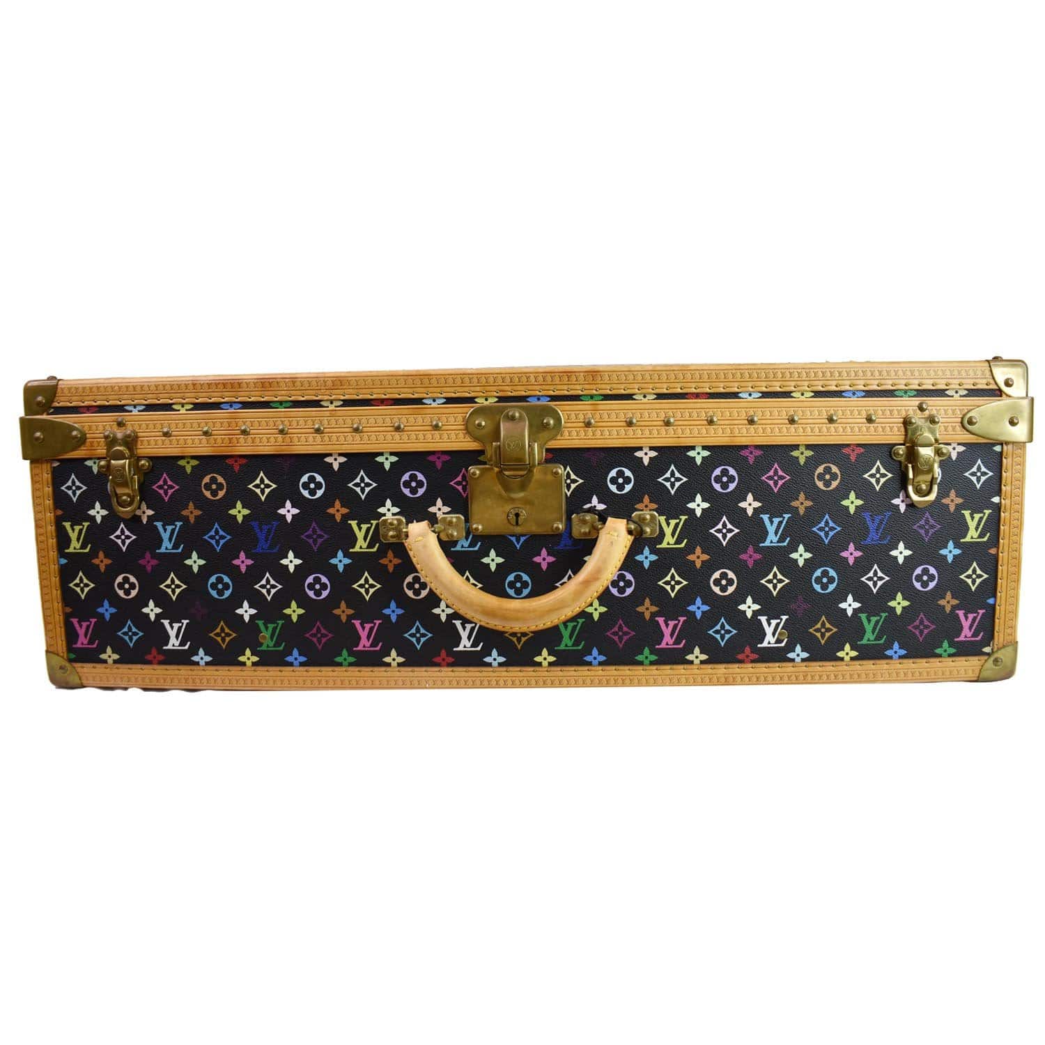 Lot - Louis Vuitton multicolor monogram Alzer 80 hardsided luggage