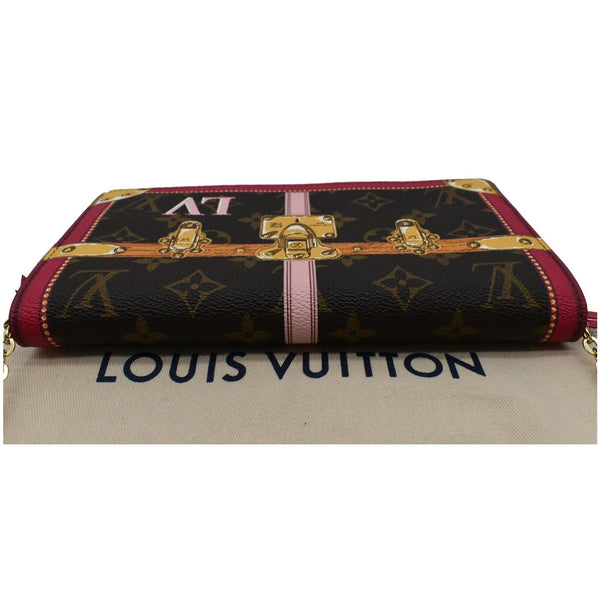 LOUIS VUITTON Summer Trunks Pochette Monogram Canvas Shoulder Bag Brown