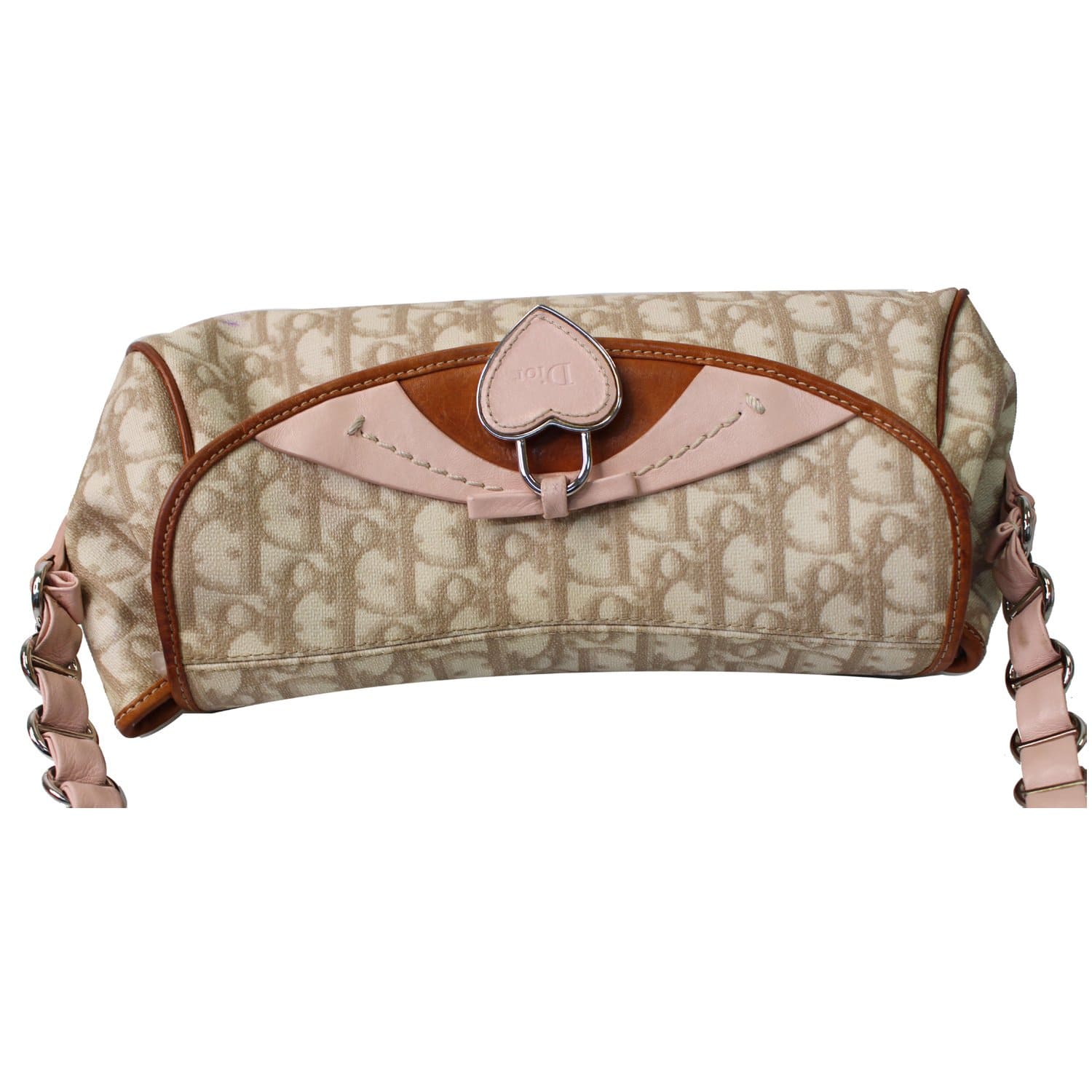 Dior Brown Trotter Canvas Shoulder Bag