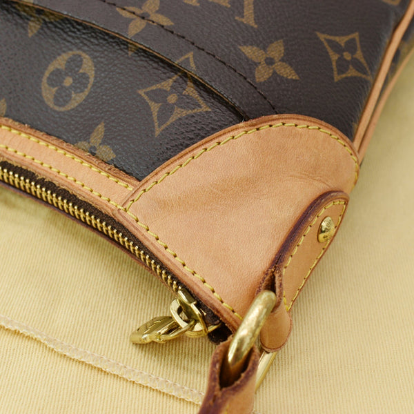 LOUIS VUITTON Odeon PM Monogram Canvas Crossbody Bag Brown