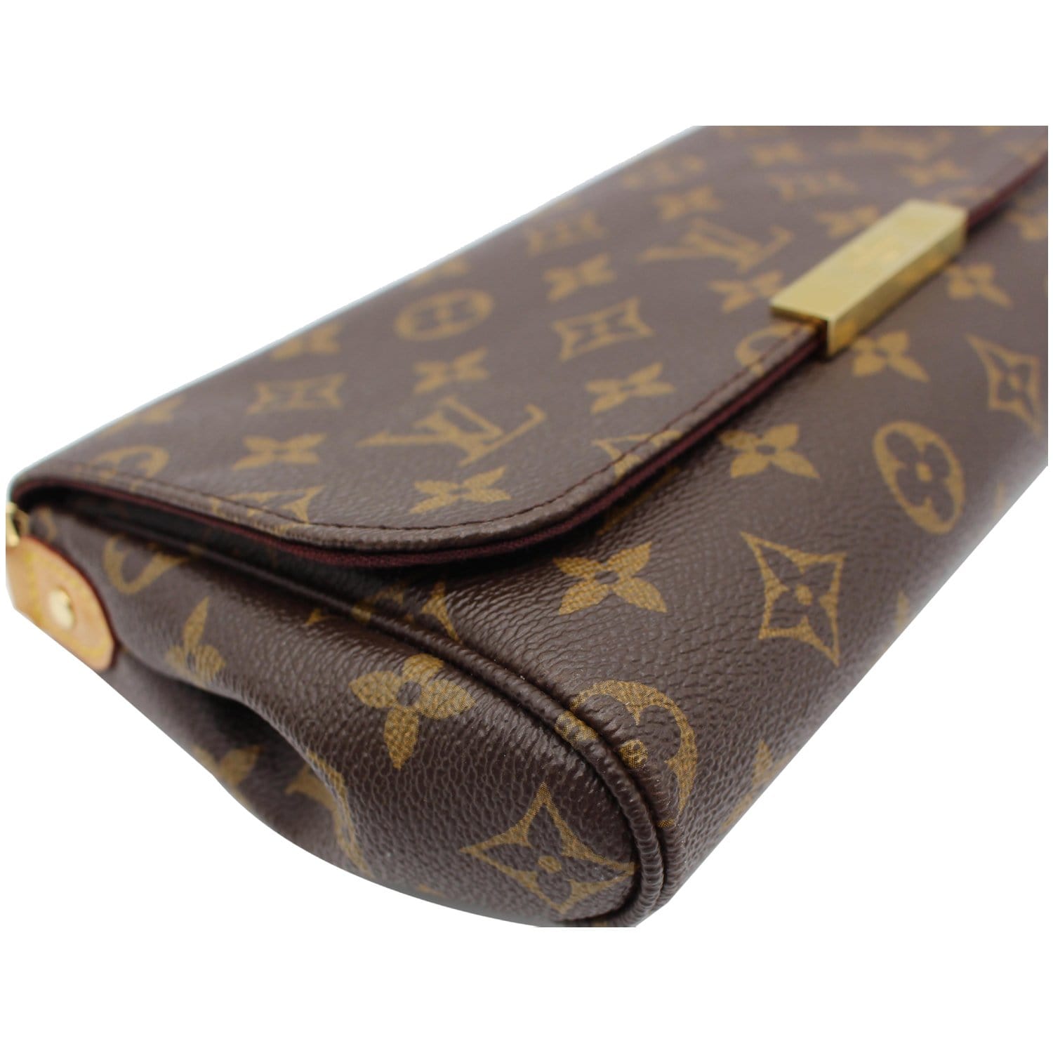 Brown Louis Vuitton Monogram Favorite MM Crossbody Bag – Designer