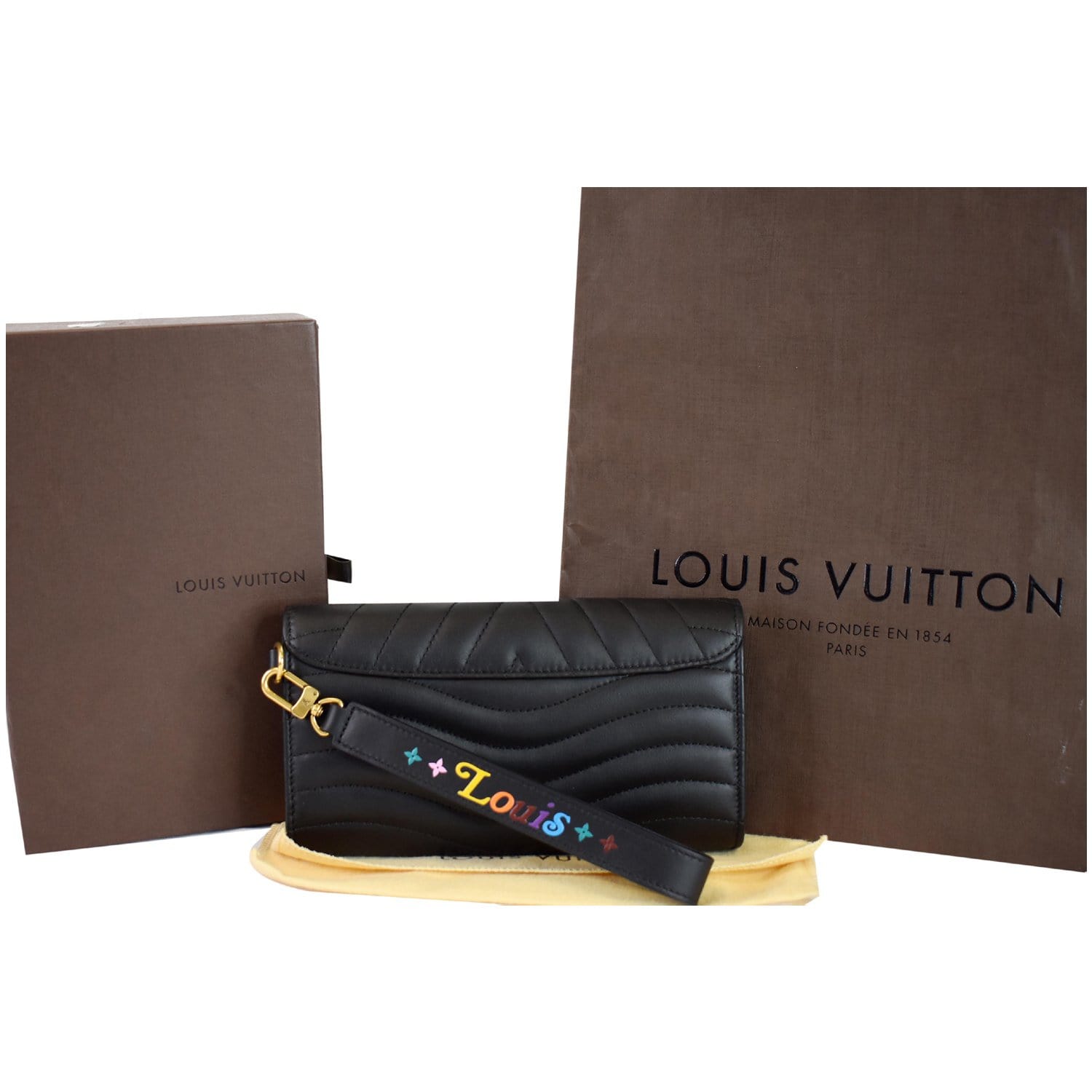 Louis Vuitton Lockme Long Wallet (SHG-27979) – LuxeDH