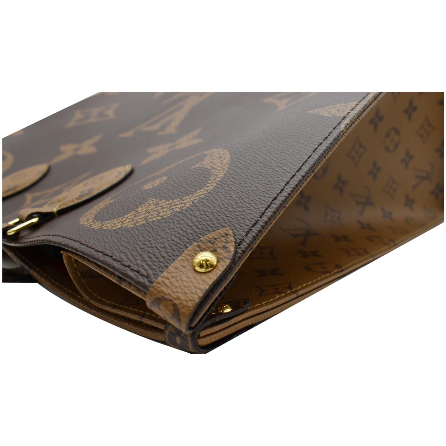 Louis Vuitton ONTHEGO Tote Giant Brown Monogram bag 2019 ON THE GO M44576