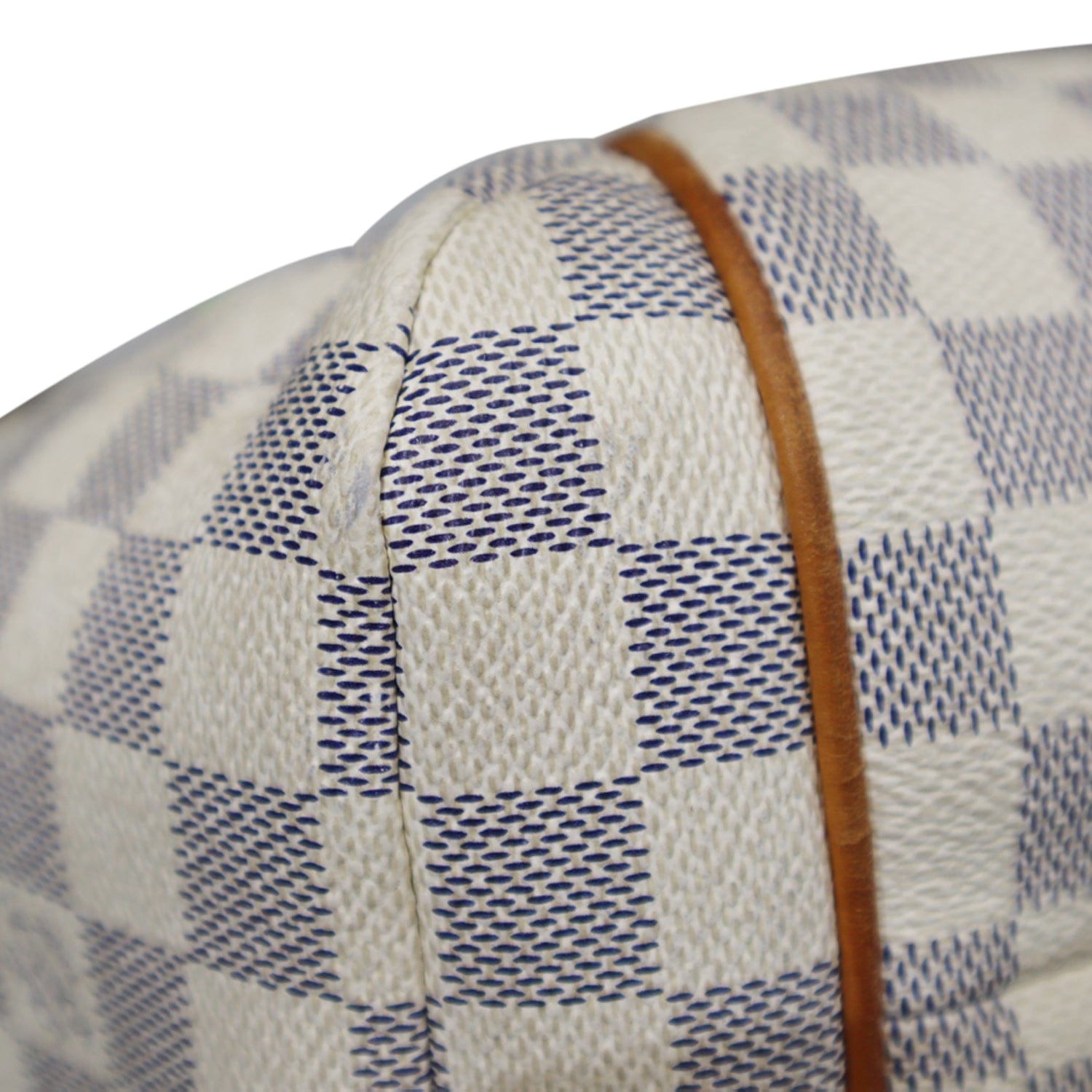 Louis Vuitton White Damier Azur Totally PM Cloth ref.874237 - Joli Closet