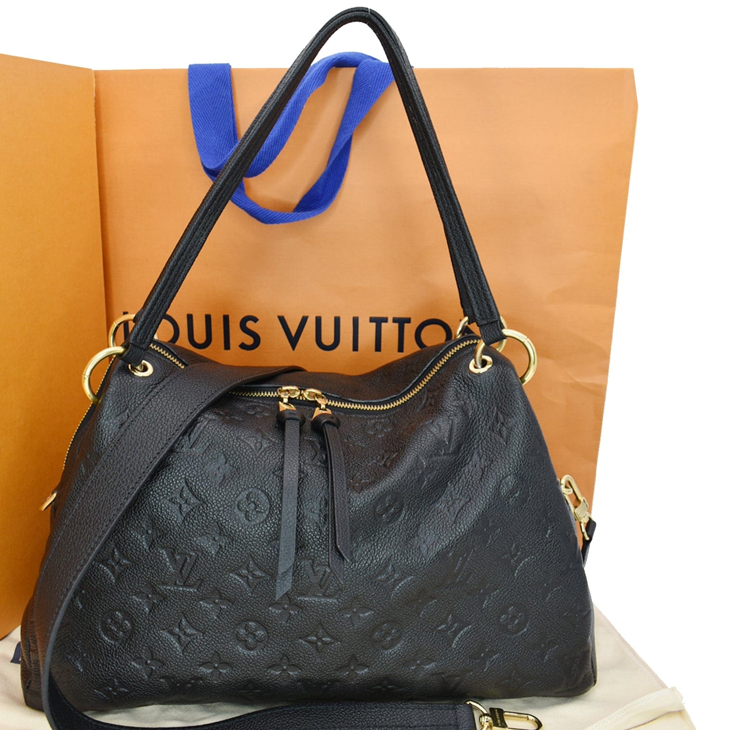 Louis Vuitton Monogram Empreinte Ponthieu PM - Black Shoulder Bags,  Handbags - LOU506591