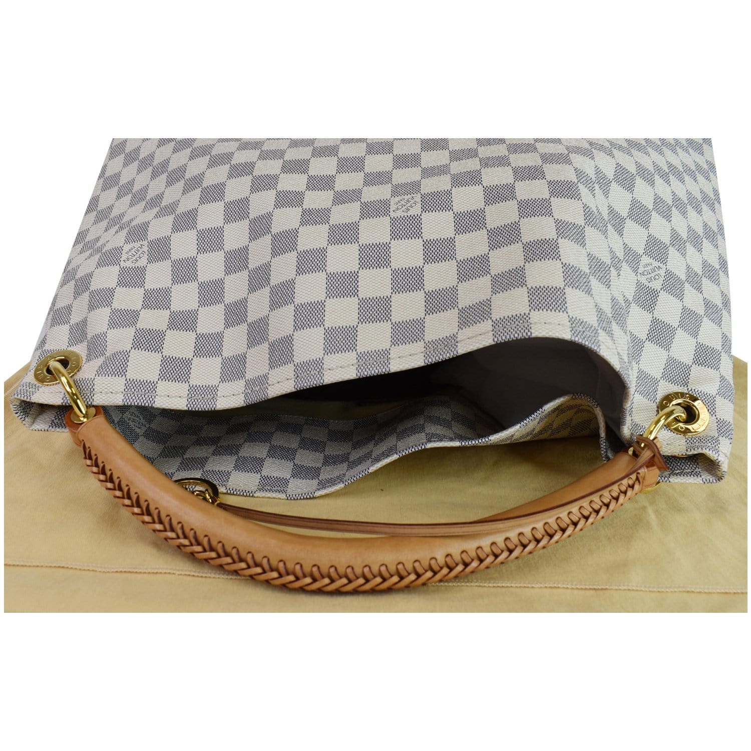 Louis Vuitton Artsy Handbag Damier MM White 2320751