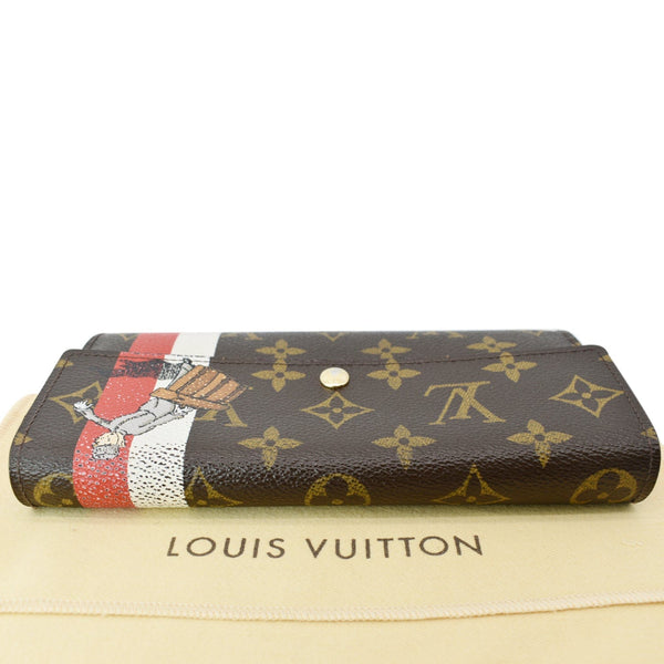 Louis Vuitton Louis Vuitton Sarah Groom Red Monogram Canvas Long