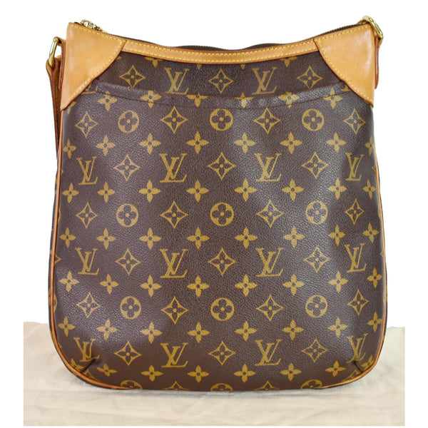 LOUIS VUITTON Odeon MM Monogram Brown Shoulder Bag