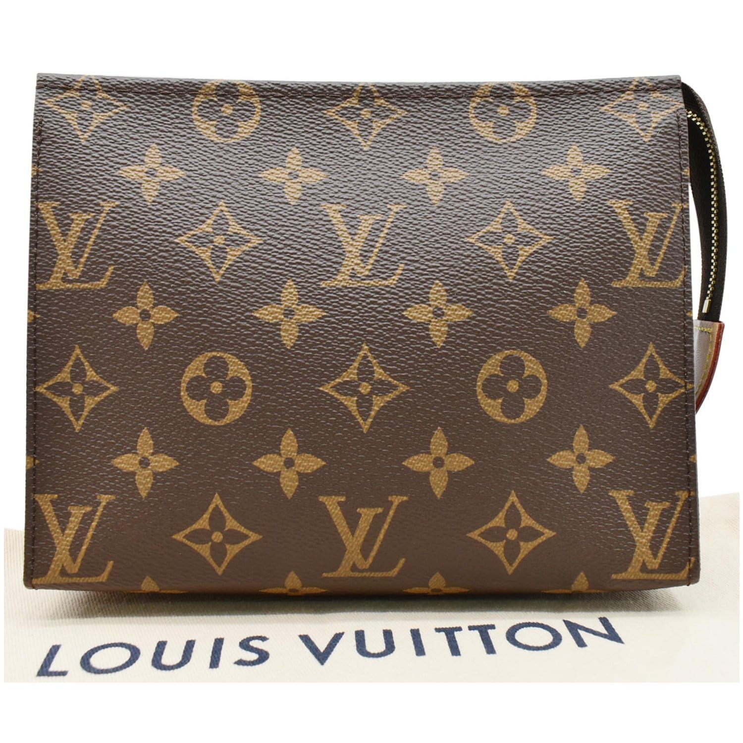Used] Louis Vuitton Pochette Accessory Makeup Cosmetics Pouch Monogram  Brown M51980 Ladies Leather ref.441046 - Joli Closet
