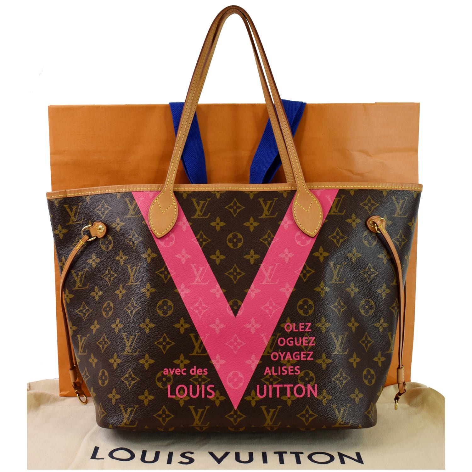 Louis Vuitton Hand Painted Neverfull