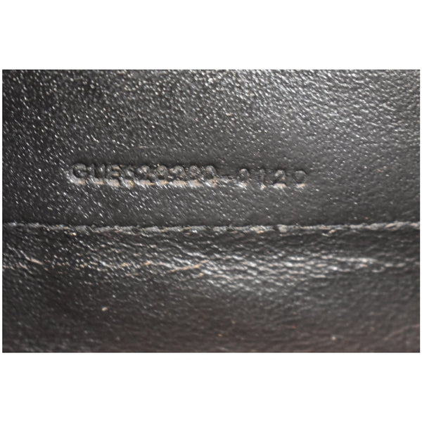 YVES SAINT LAURENT Envelope Small Leather Shoulder Bag Black