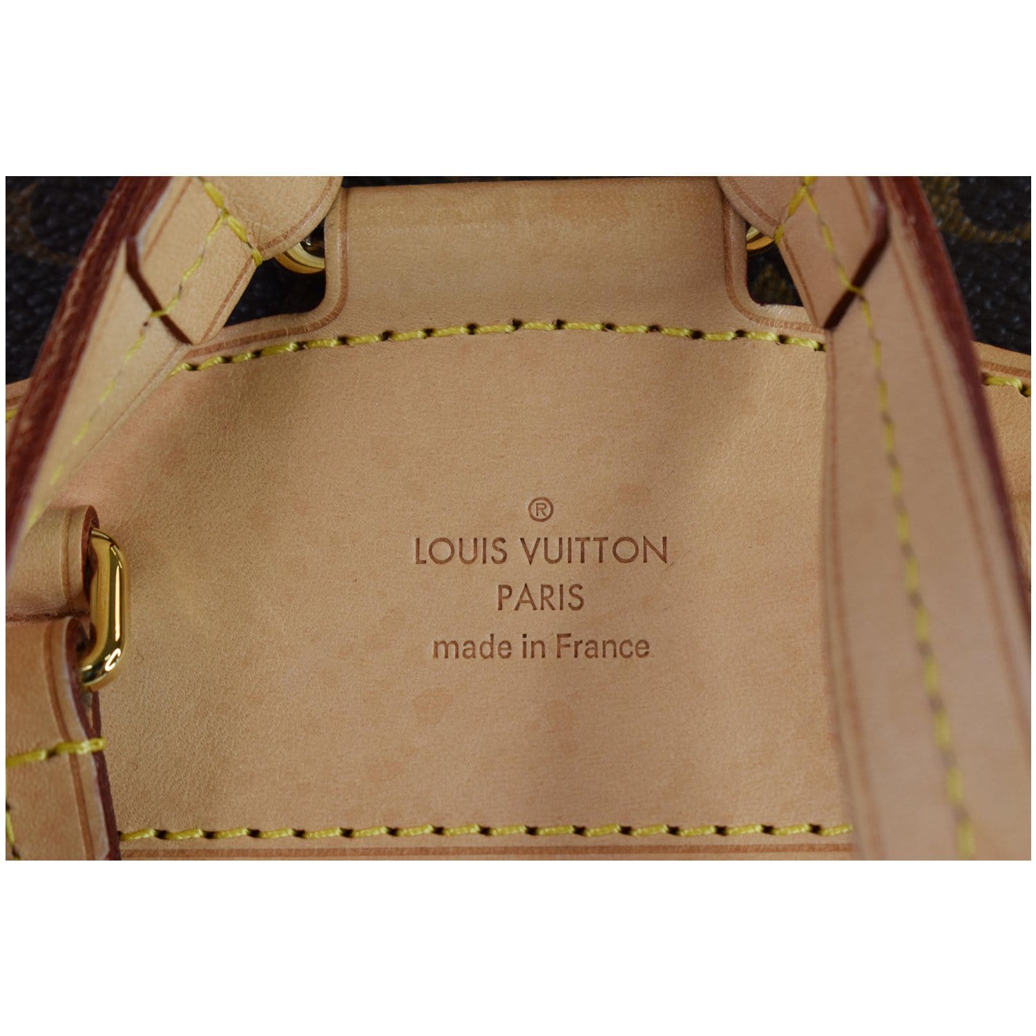 Louis Vuitton Montsouris Backpack Monogram Canvas Brown 2473151