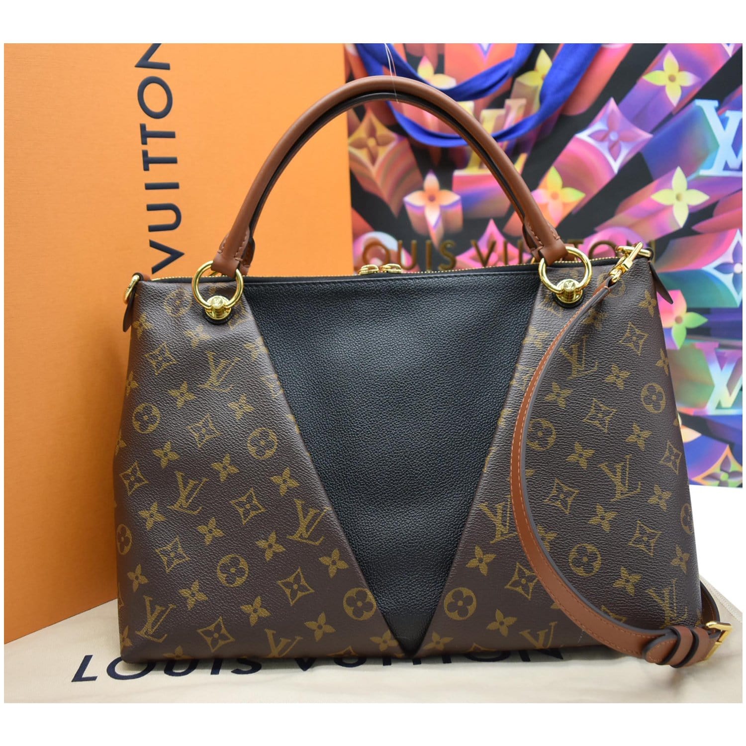 Louis Vuitton Tote Black Bags & Handbags for Women, Authenticity  Guaranteed