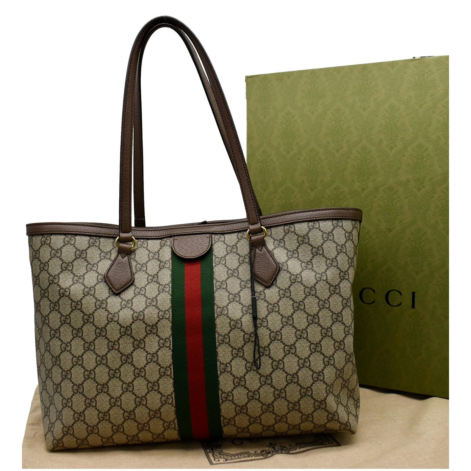 Gucci Pre-Owned GG Supreme Ophidia Tote Bag - Farfetch