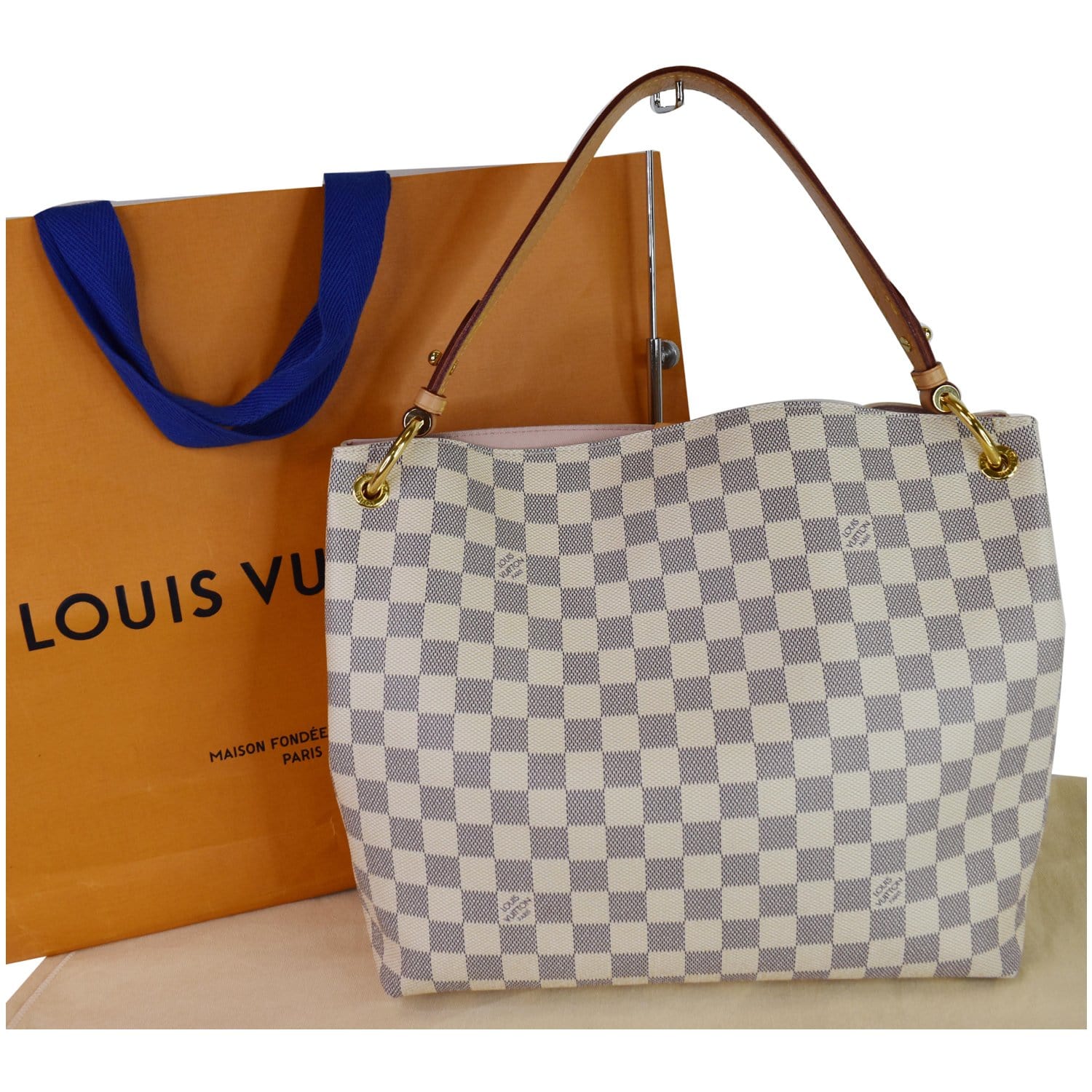 Louis Vuitton Damier Azur Graceful Handbag