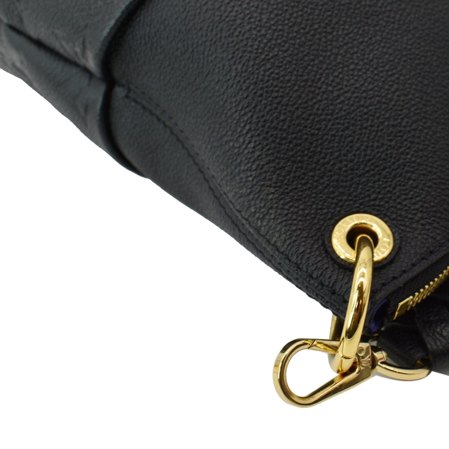 AUTHENTIC LOUIS VUITTON Maida Monogram Empreinte Leather Hobo Bag Black