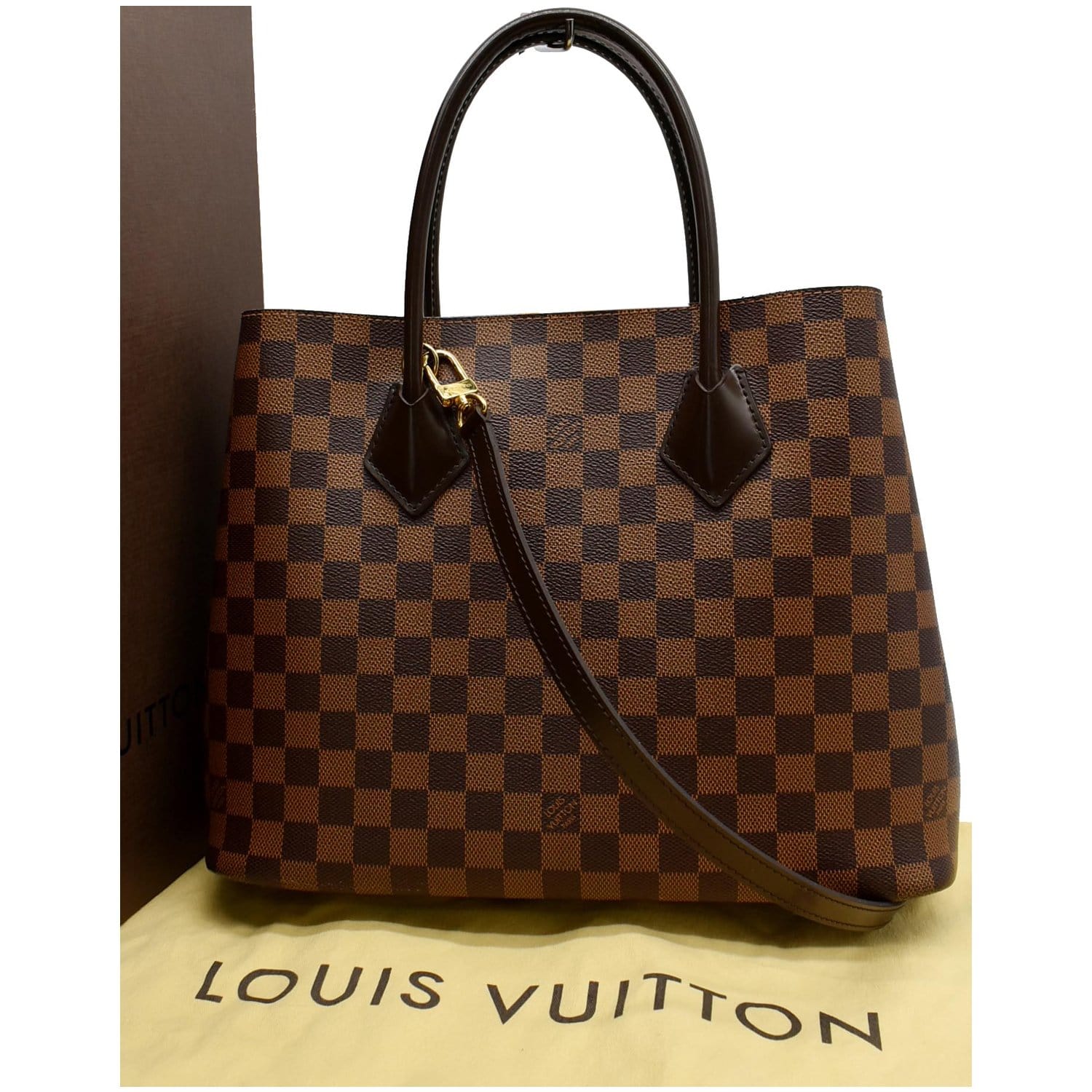 Louis Vuitton Kensington Damier Ebene 2 Way Brown - $1600