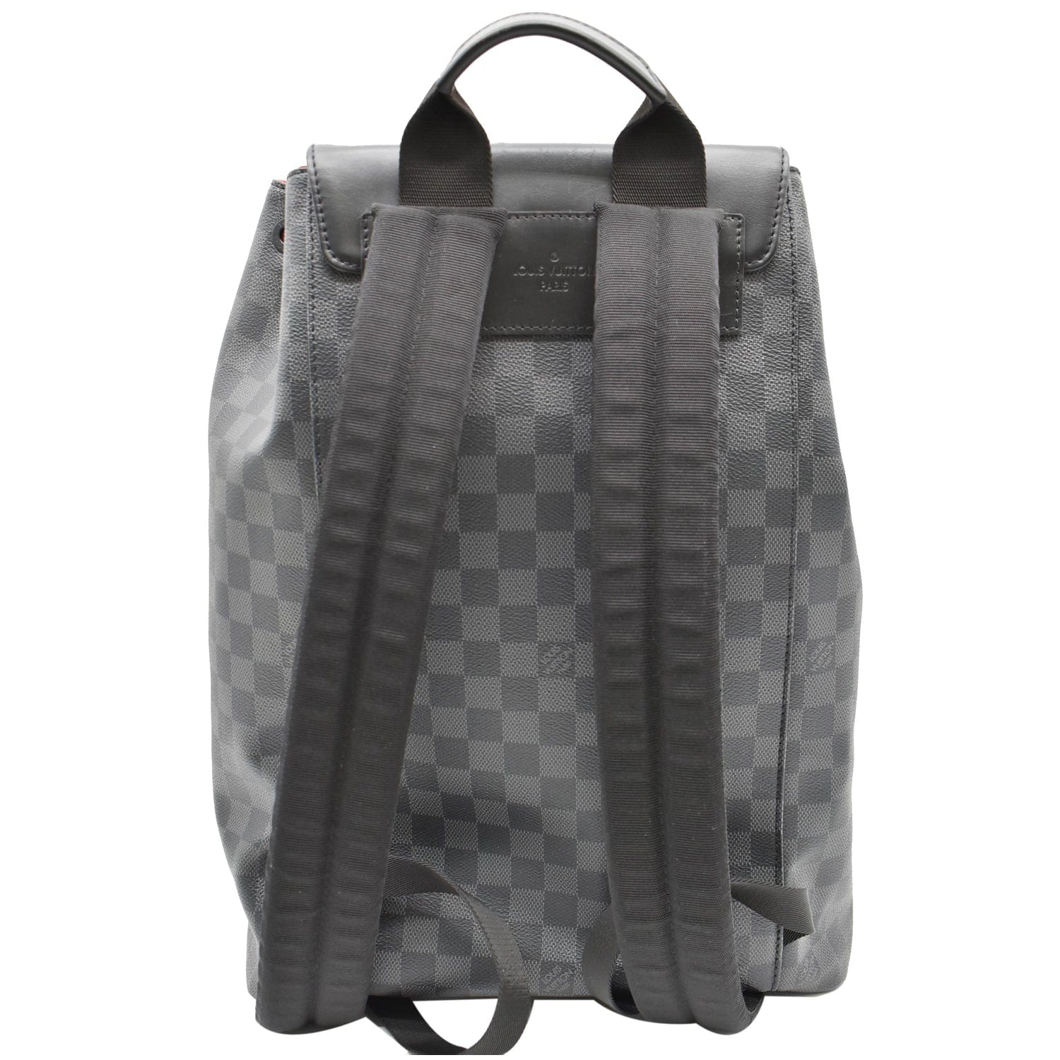 Louis Vuitton 2021 Damier Graphite Utility Backpack - Black
