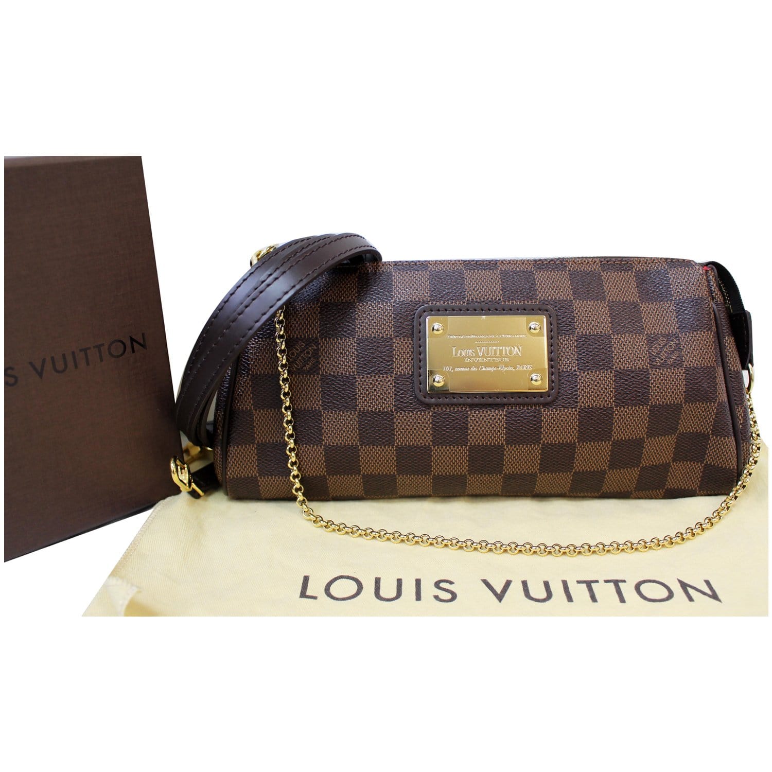 Louis Vuitton Monogram Pochette Eva 2way Crossbody