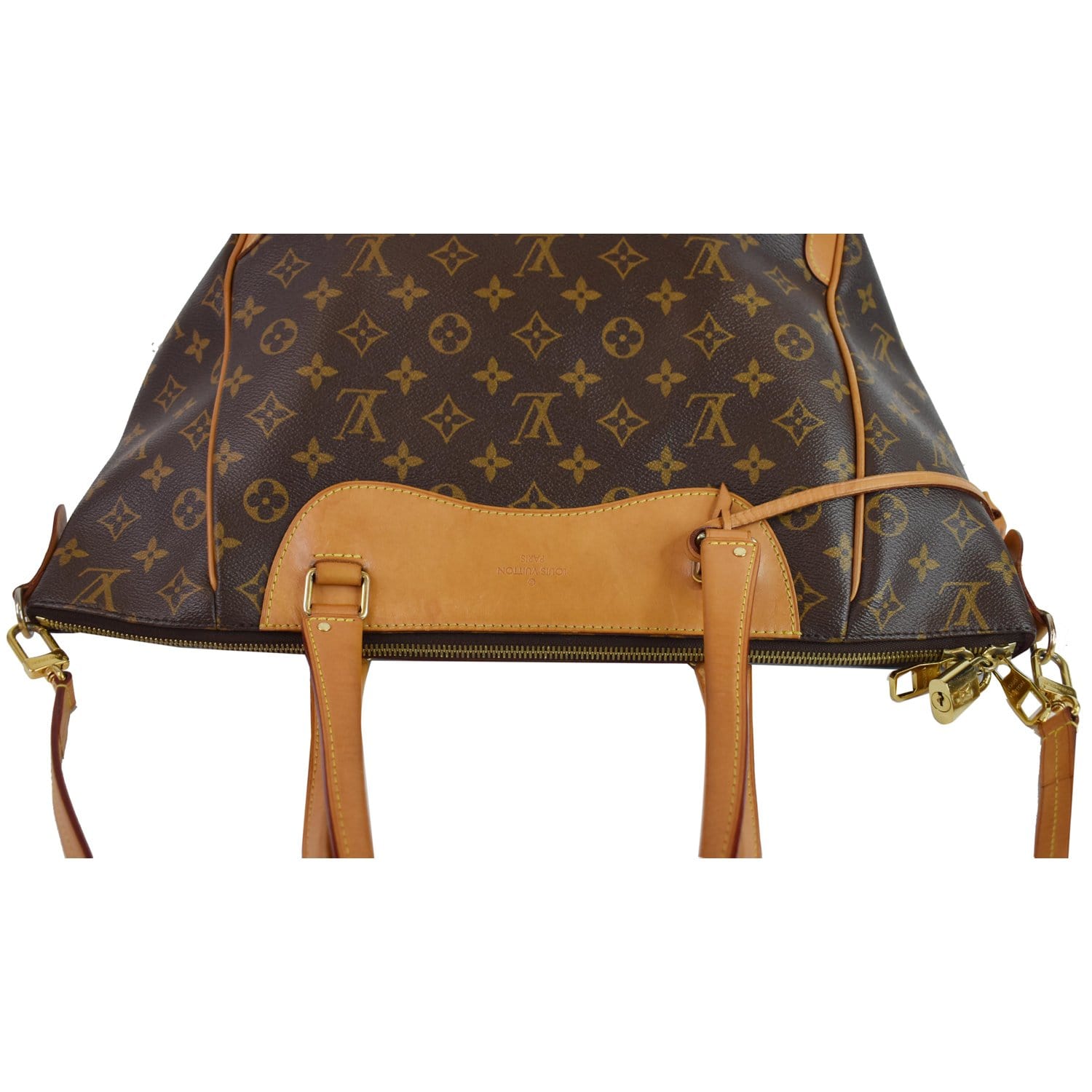 Louis Vuitton M51195 Estrela NM Red & Brown Monogram Canvas Tote Bag –  Cashinmybag