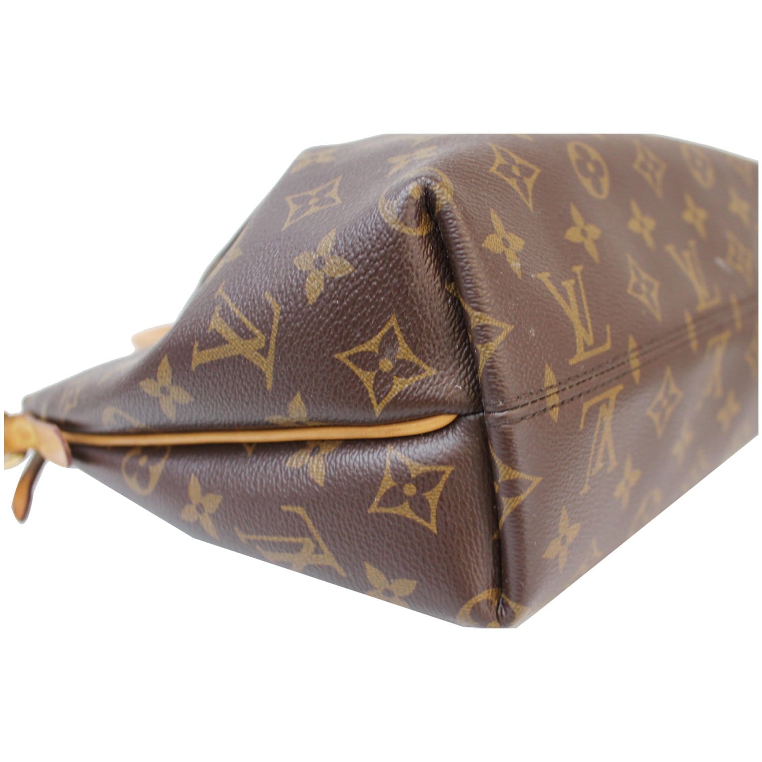 Turenne cloth handbag Louis Vuitton Brown in Cloth - 36586043