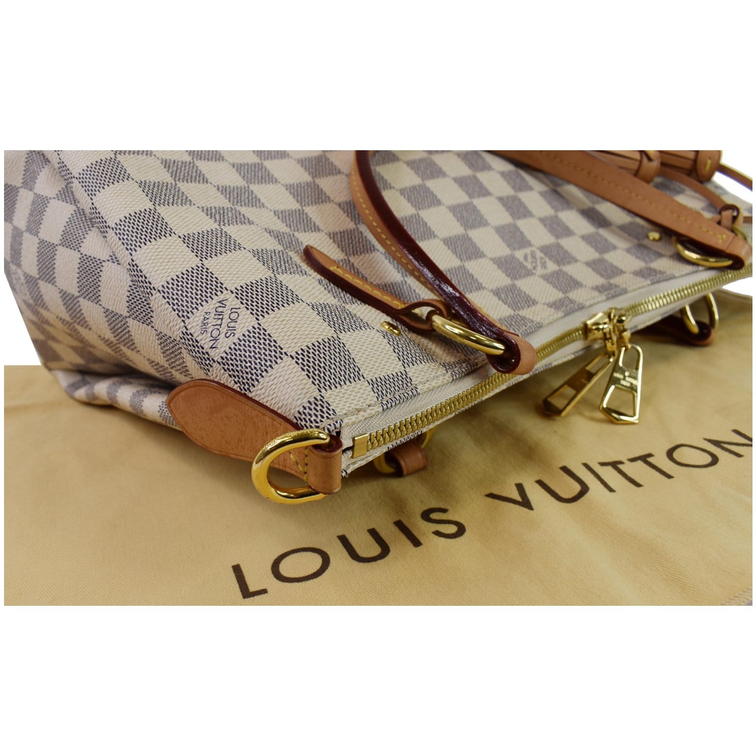 Authentic Louis Vuitton Damier Azur Lymington for Sale in Plano, TX -  OfferUp