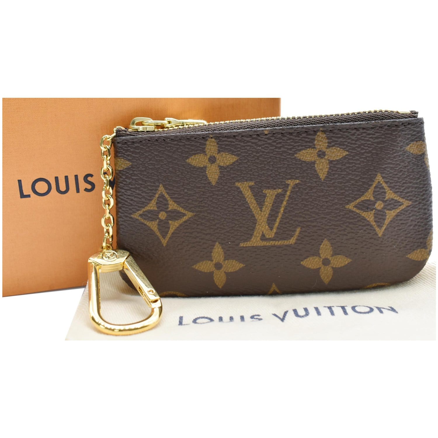 Louis Vuitton Damier Canvas Pochette Cles Key Pouch