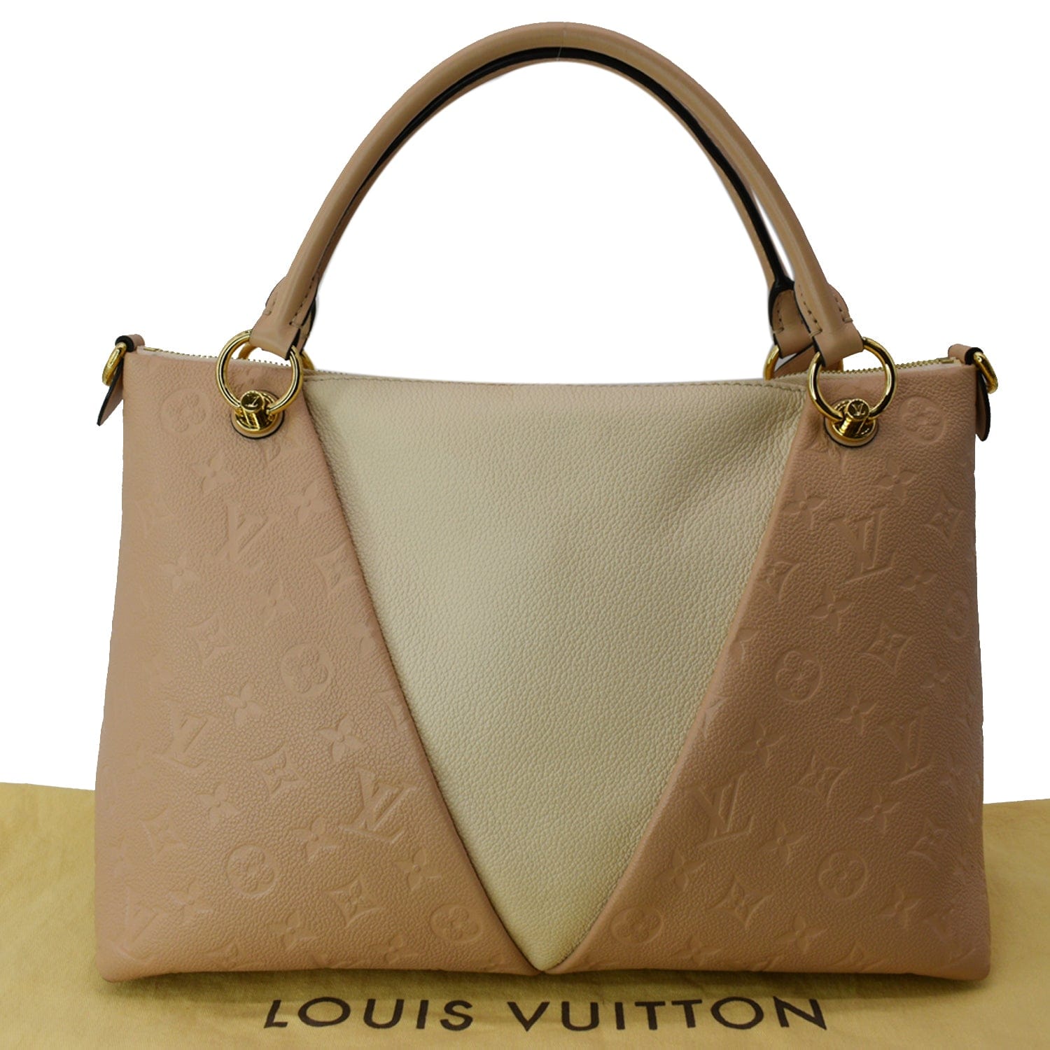 Louis Vuitton Monogram V Tote BB Creme