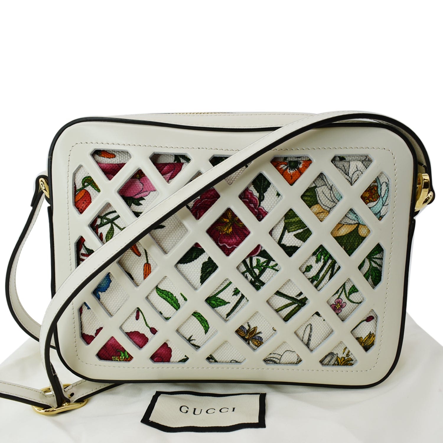 Gucci floral sling bag and hanging white – Hot Fashion LLC