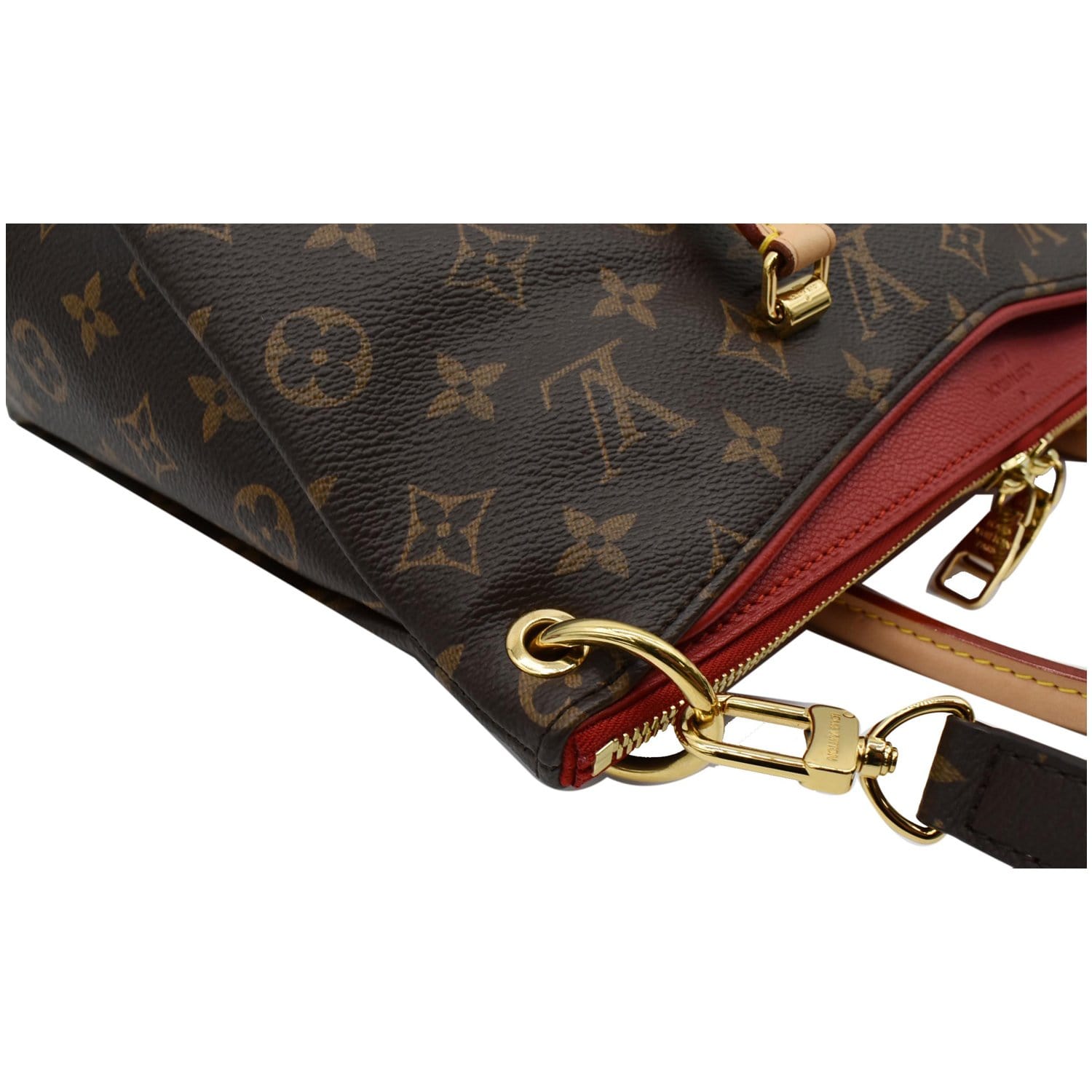 Louis Vuitton Pallas Clutch 2way Bag, Monogram