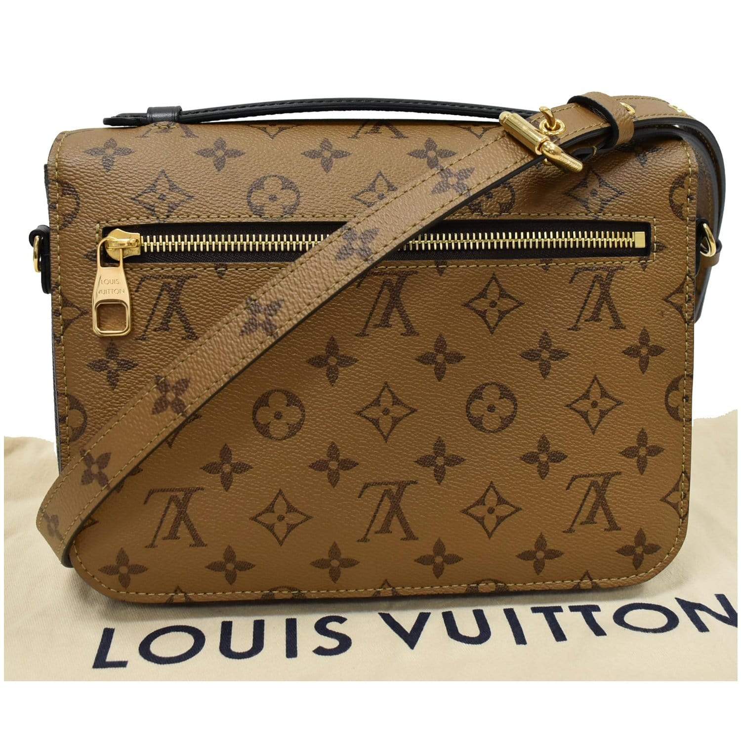 Metis leather crossbody bag Louis Vuitton Brown in Leather - 33511505