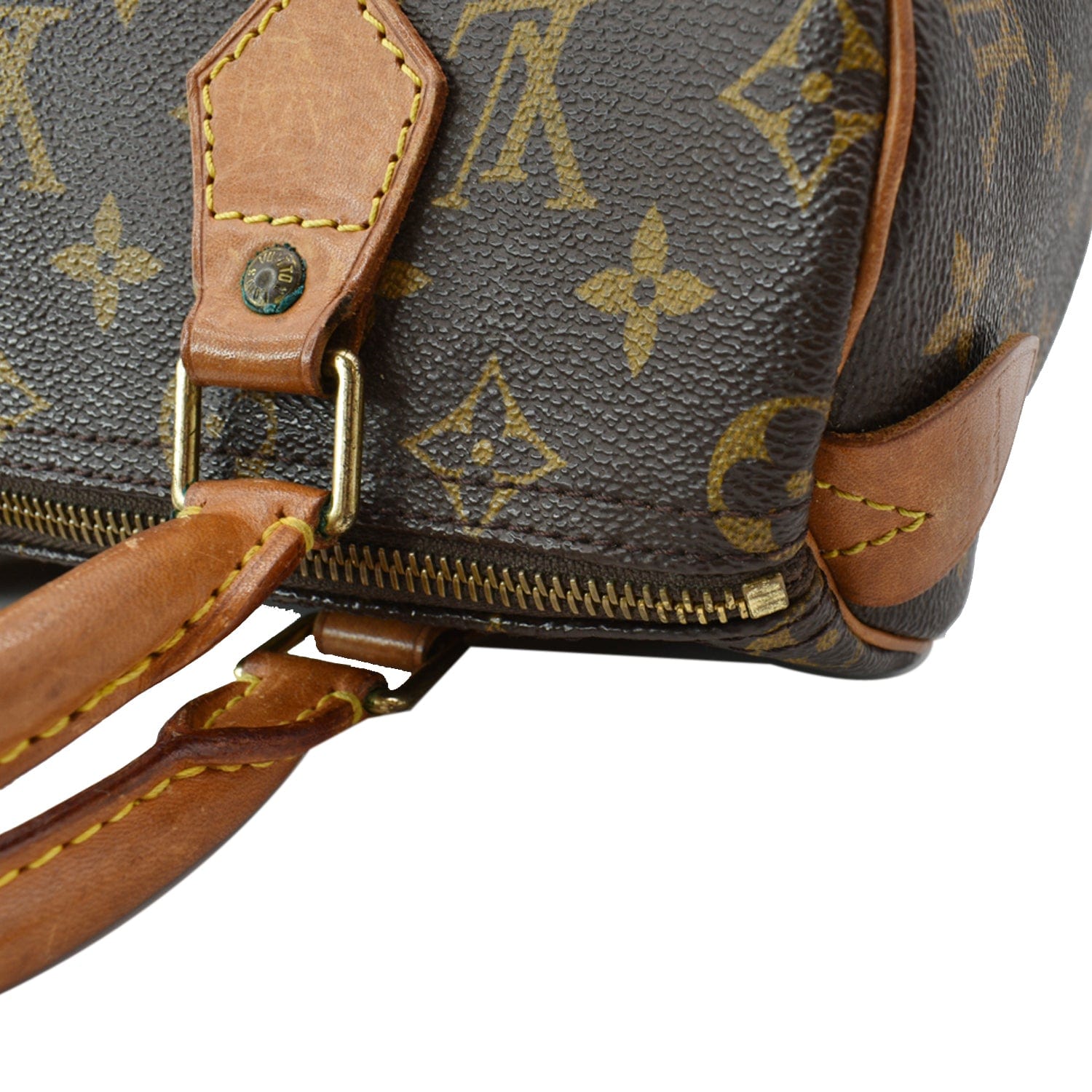 Louis Vuitton, Bags, Authentic Louis Vuitton Speedy Bag Medium Brown