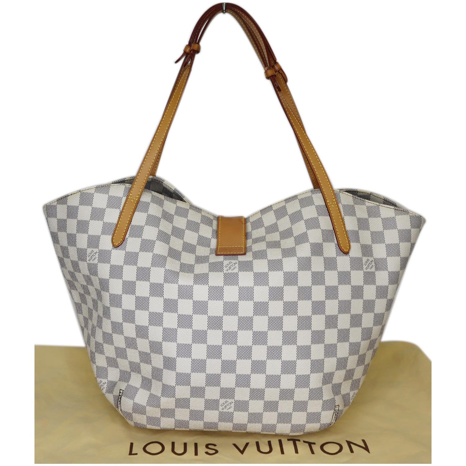 Louis Vuitton Neverfull Tote White Bags & Handbags for Women for sale