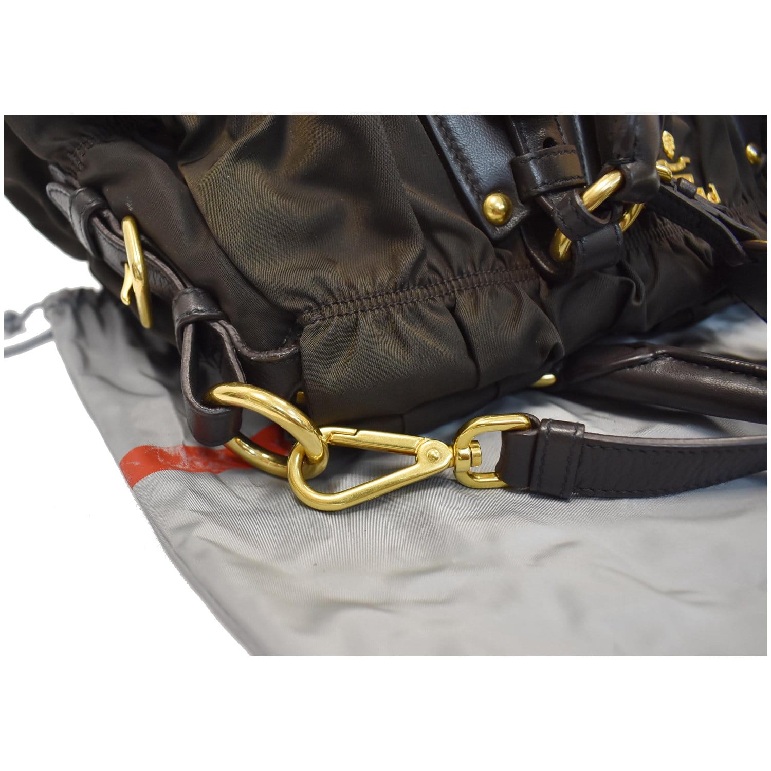 PRADA navy nylon Tessuto Gauffre handbag – Loop Generation