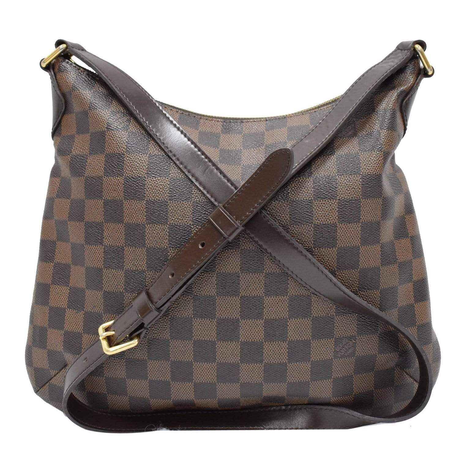 Louis Vuitton Bloomsbury PM Damier Ebene Crossbody Shoulder Bag