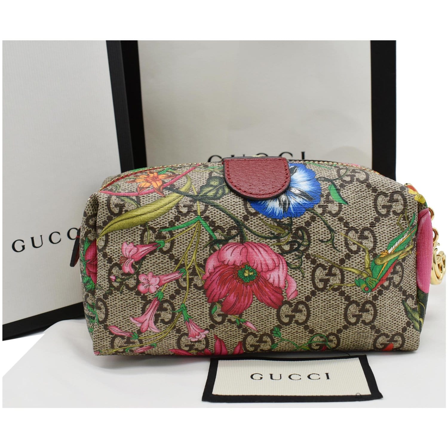 Gucci Ophidia Large GG Supreme Cosmetics Case