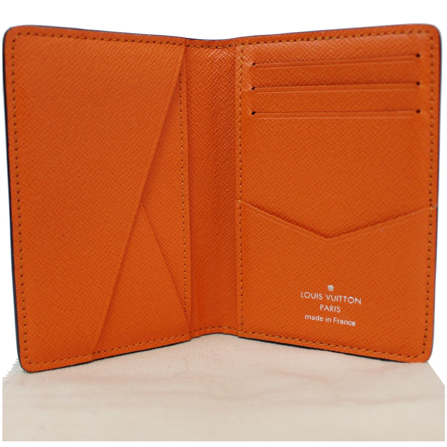 Louis Vuitton M81847 Multiple Wallet, Orange, One Size