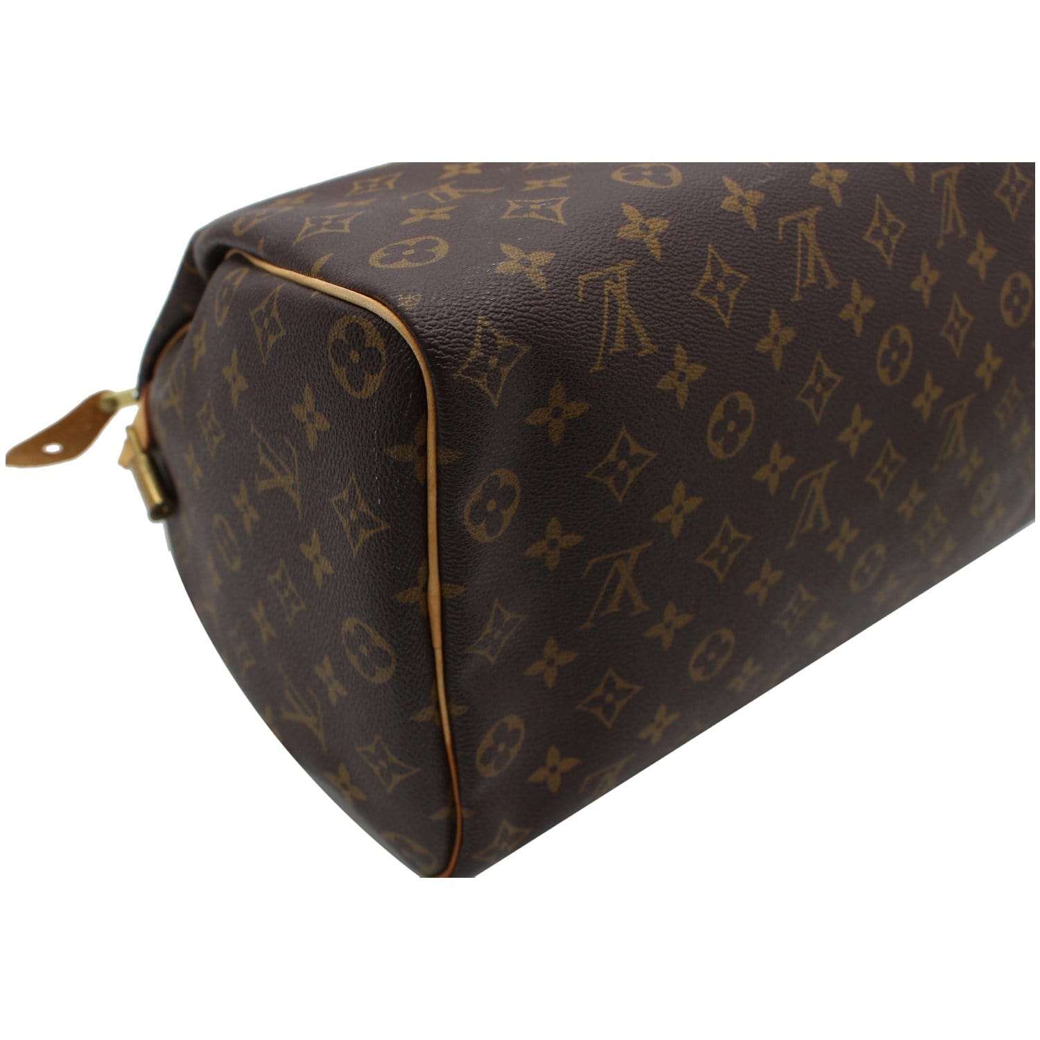 Louis Vuitton Speedy 35 Brown Cloth ref.259753 - Joli Closet