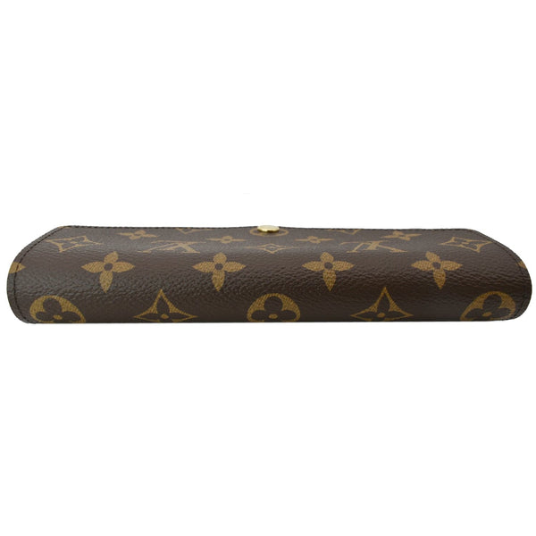 LOUIS VUITTON Sarah Monogram Canvas Wallet Brown