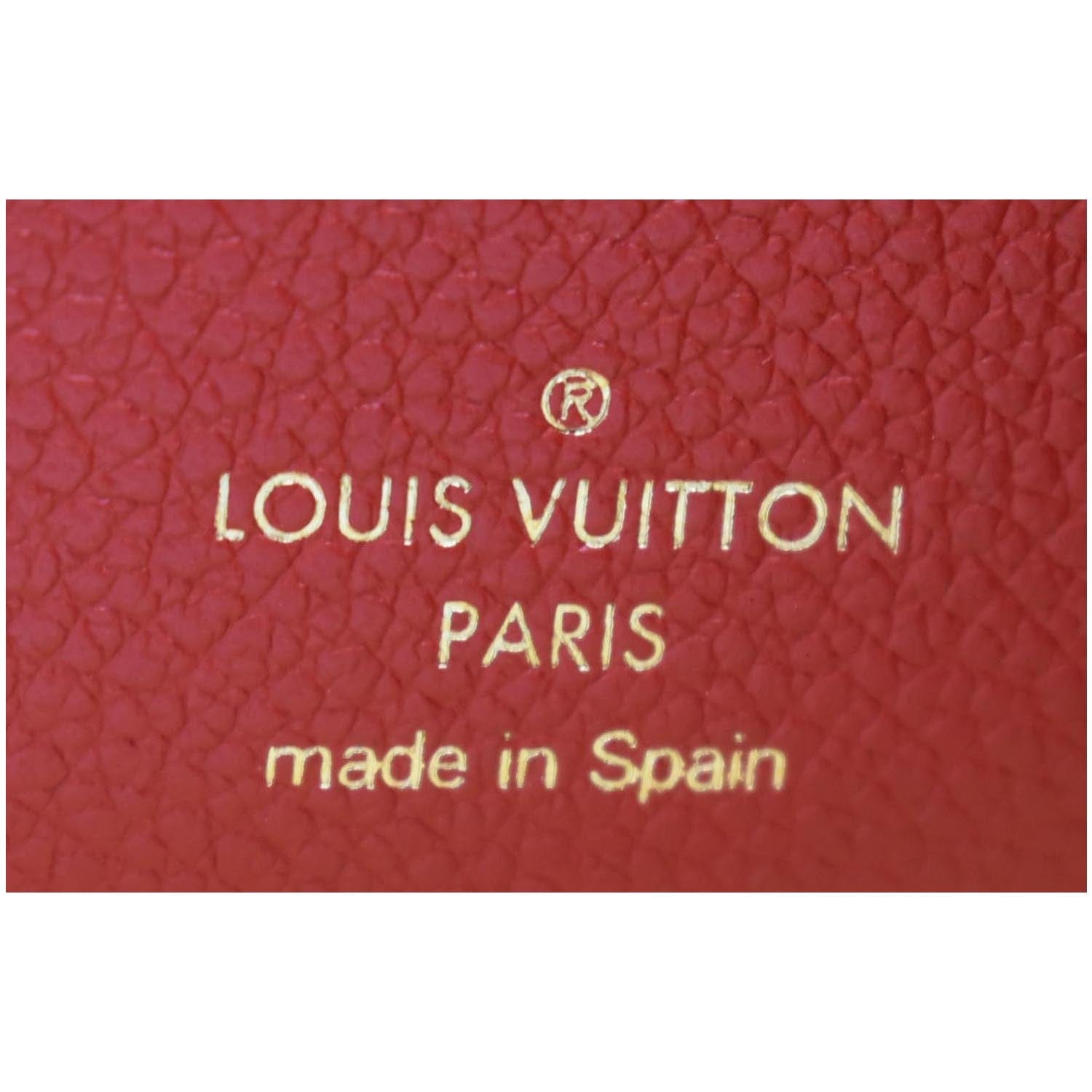 Louis Vuitton Monogram Pallas Compact Wallet Cerise