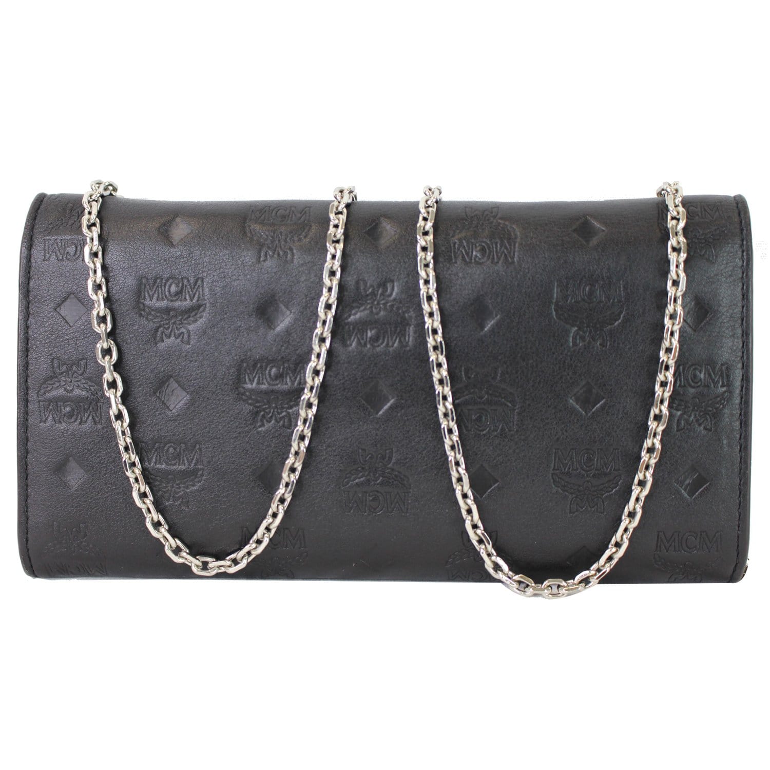 MCM Millie Monogrammed Leather Crossbody Bag