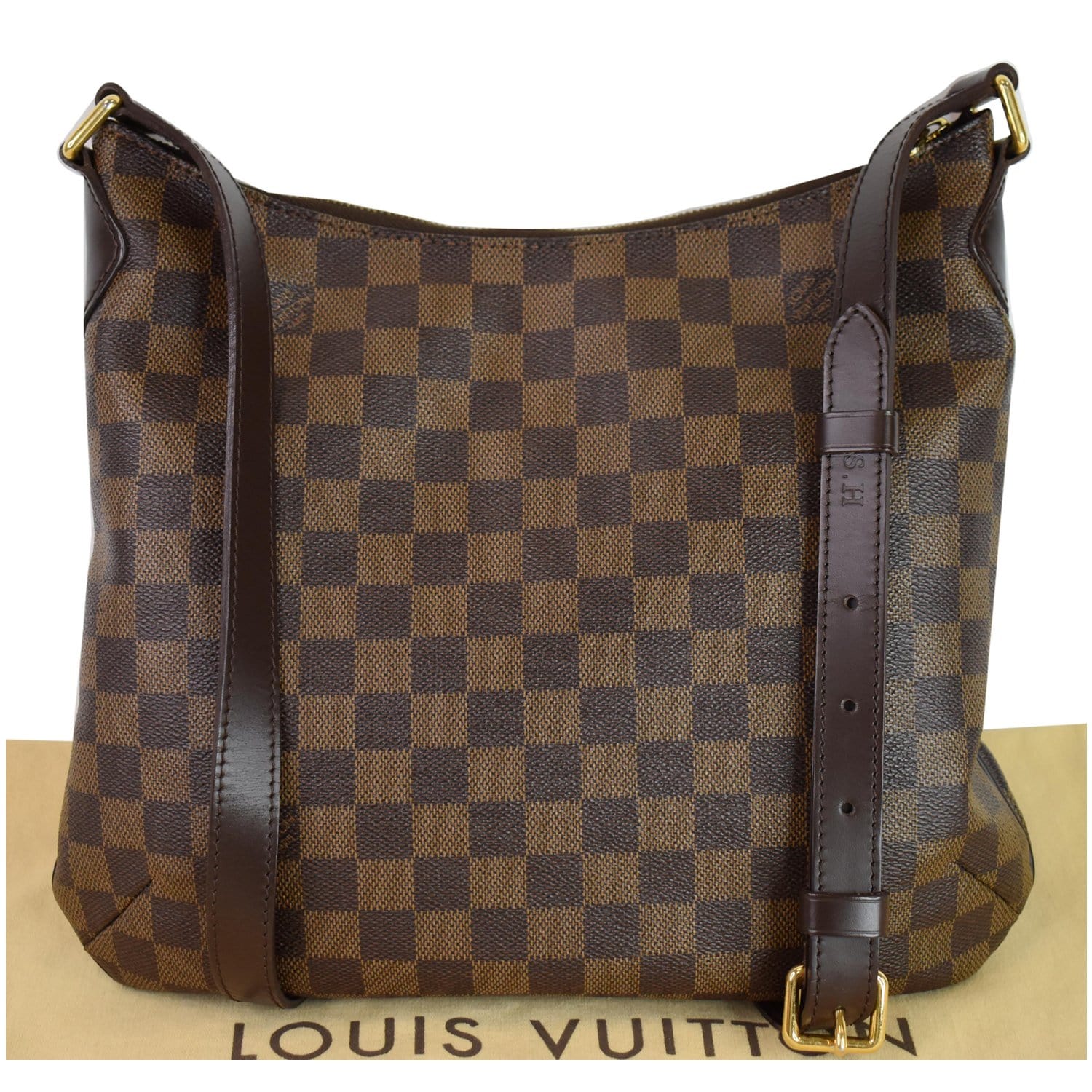 Bloomsbury leather crossbody bag Louis Vuitton Brown in Leather - 37305521